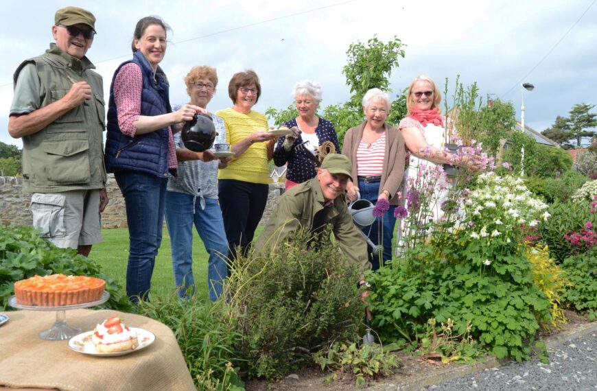 Village opens up private gardens