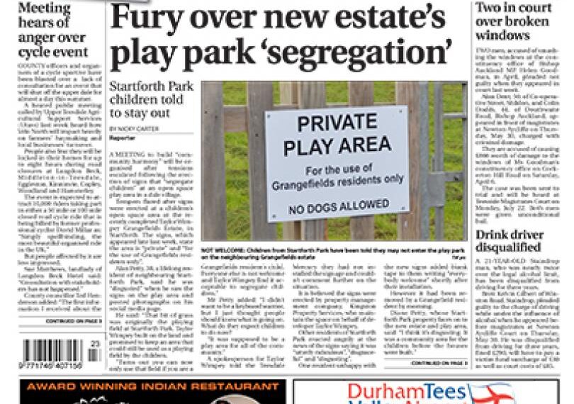This week’s Teesdale Mercury