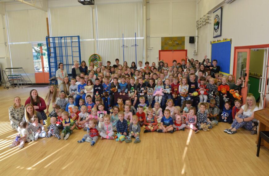 Pupils bed down for storytelling&hellip;