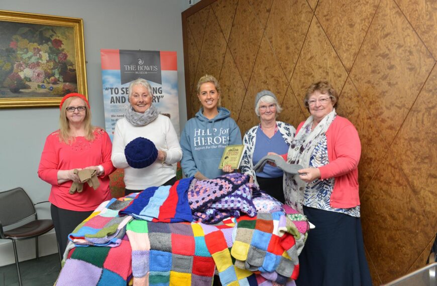 Knitting group is helping out&hellip;