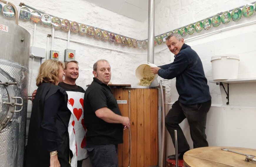 Beer fan Peter shows he’s&hellip;