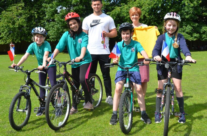 Vive la Teesdale – pupils&hellip;
