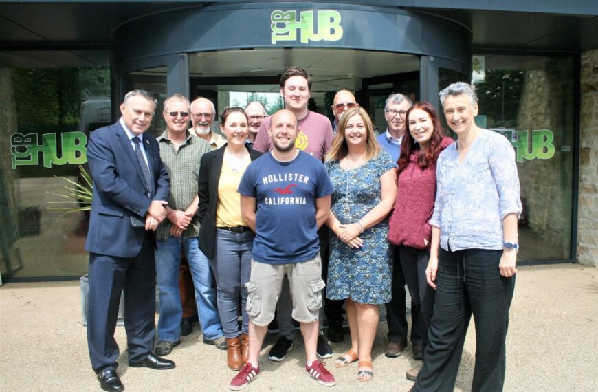 High sheriff tours town community&hellip;