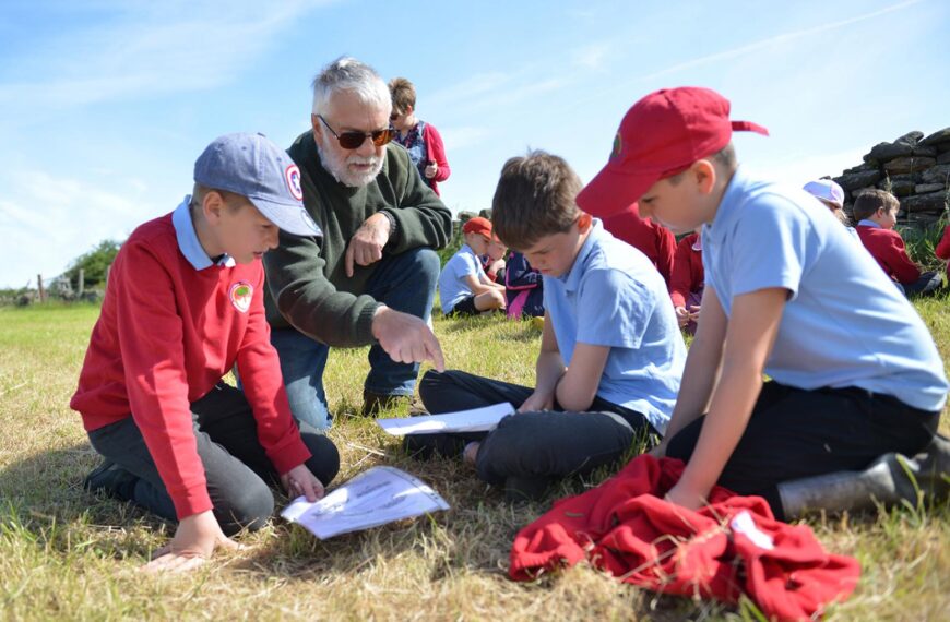 Pupils earn award for conservation…