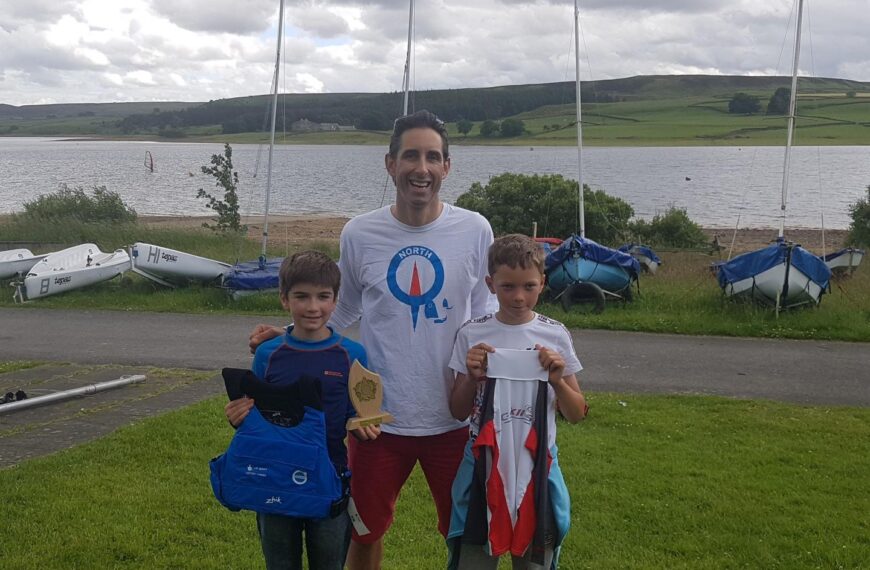 Young sailors prove their mettle…