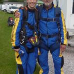 Skydive to mark 70th and 40th birthdays