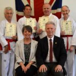 Senior martial artists earn new belts