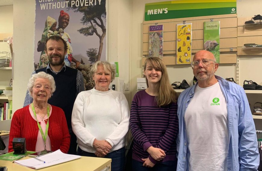 MP praises Oxfam helpers during&hellip;