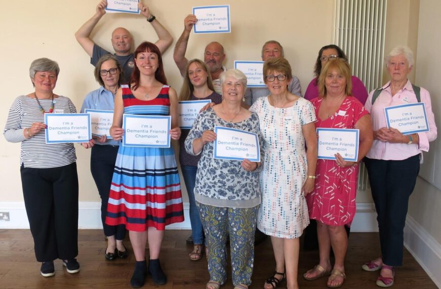 Dementia champions complete course