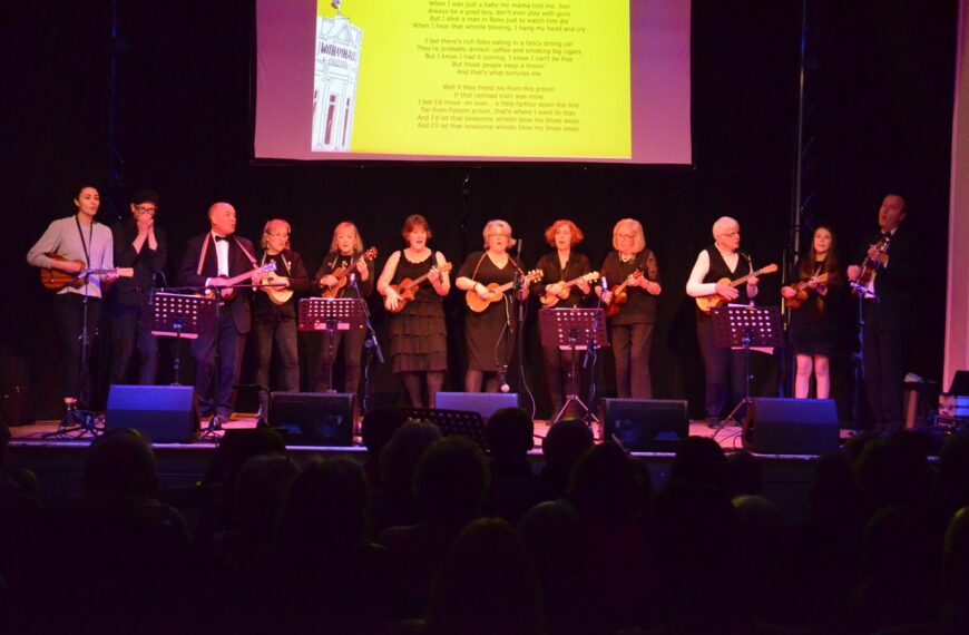 Ukulele bands tune up for…