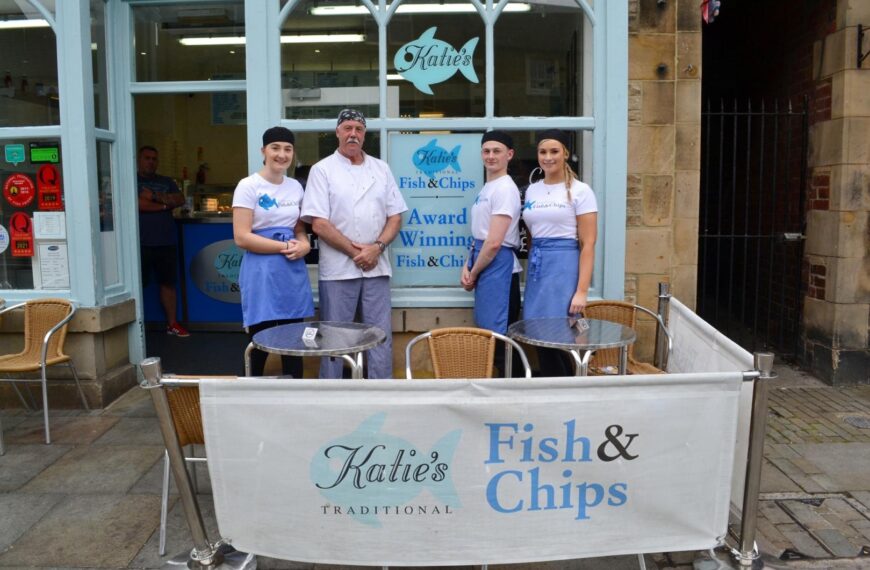 Barnard Castle chippy cooks up…