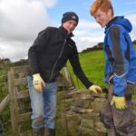 Trainee wallers build up their skills