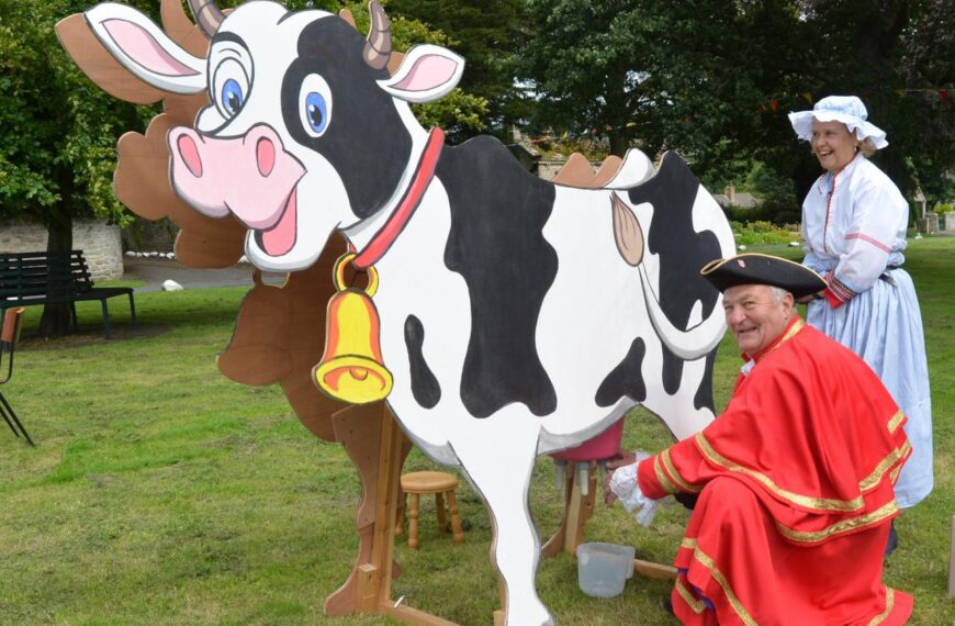 Milking it at Romaldkirk Fair