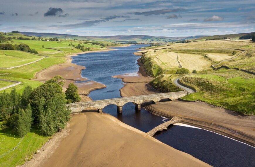 Packhorse bridge and original channel&hellip;
