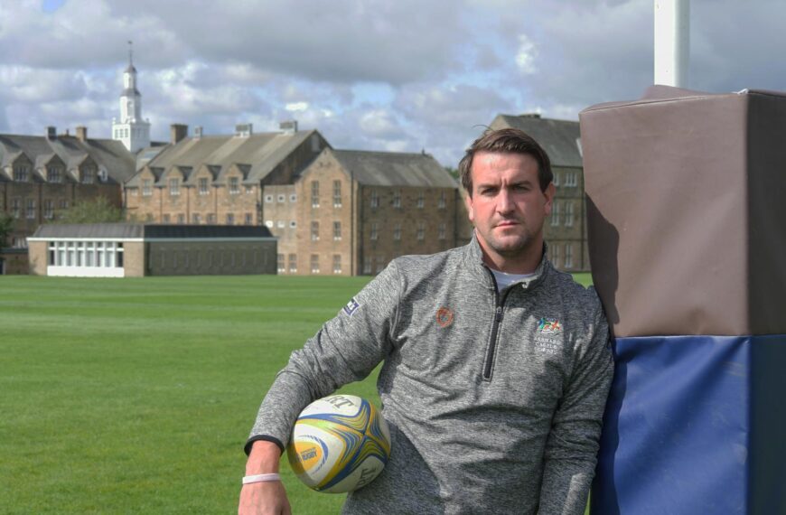 Ex-England rugby star is back&hellip;