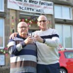 Thirsty work ahead of beer and music&hellip;