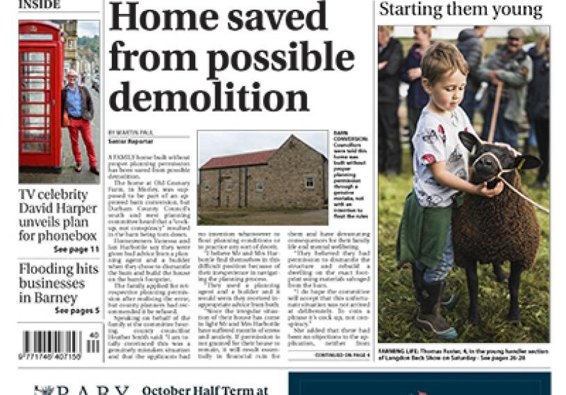This week’s Teesdale Mercury