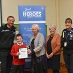 Police praise efforts of young hero Max