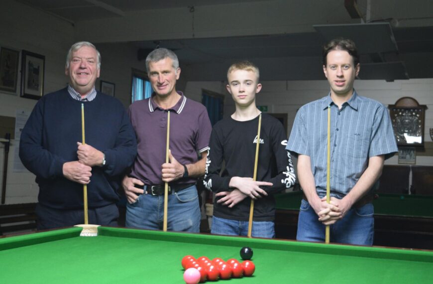David pots his way to&hellip;