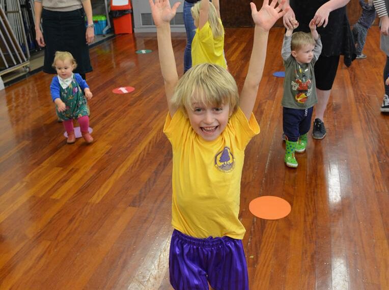 Toddlers jump to it at&hellip;