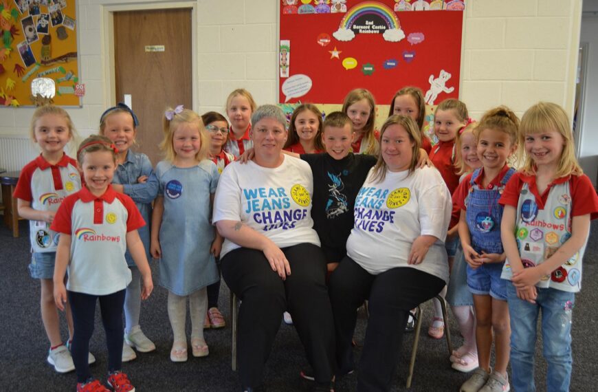 Children learn about family’s genetic&hellip;