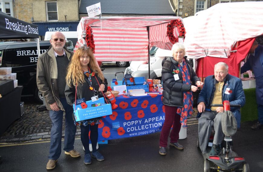 Inmates upcycle old poppies for&hellip;