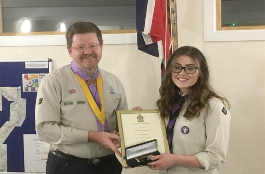 Quick-thinking Annie earns top Scout&hellip;