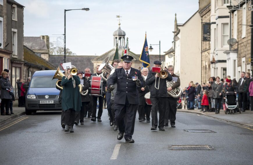 Barnard Castle pays its respects