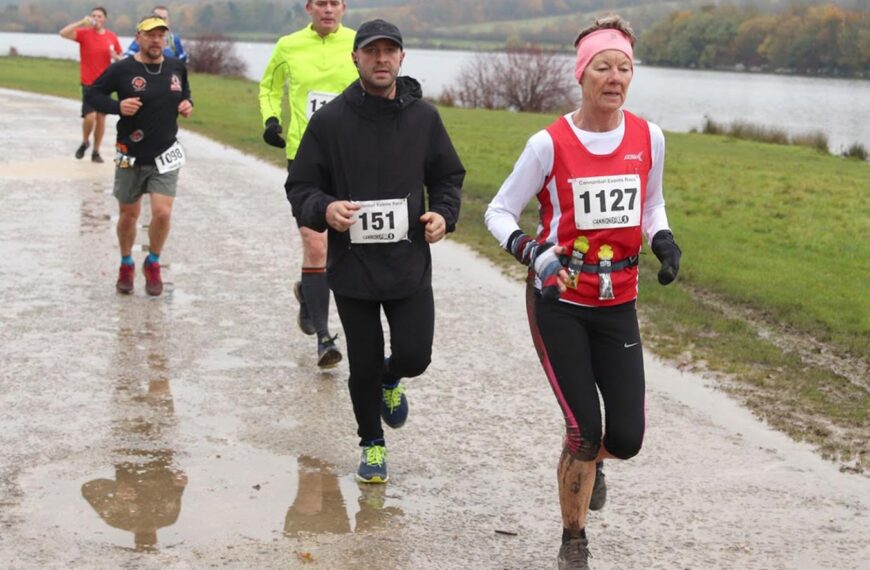 Jane jogs to PB best…