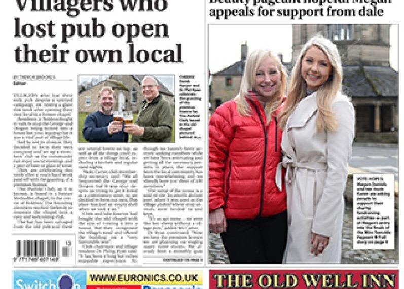 This week’s 48-page Teesdale Mercury&hellip;