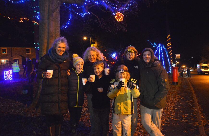 Village extends its colourful festive&hellip;