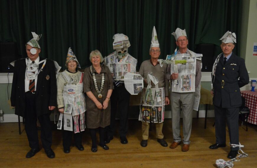 Unusual reception honours Barney’s volunteers