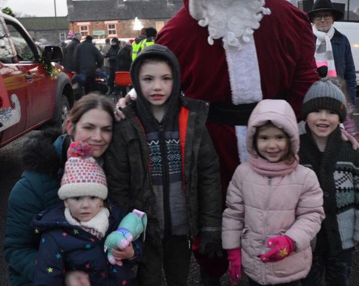 Dazzling display as Santa shows&hellip;