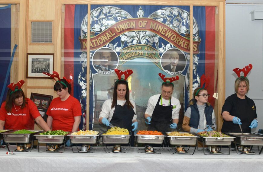 Evenwood’s elderly enjoy free festive…