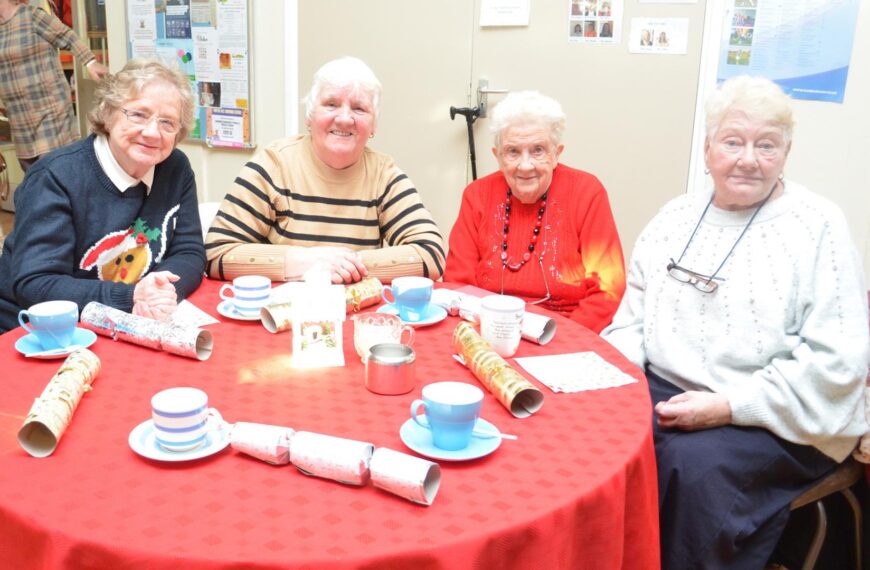 Party time for Cockfield’s old…