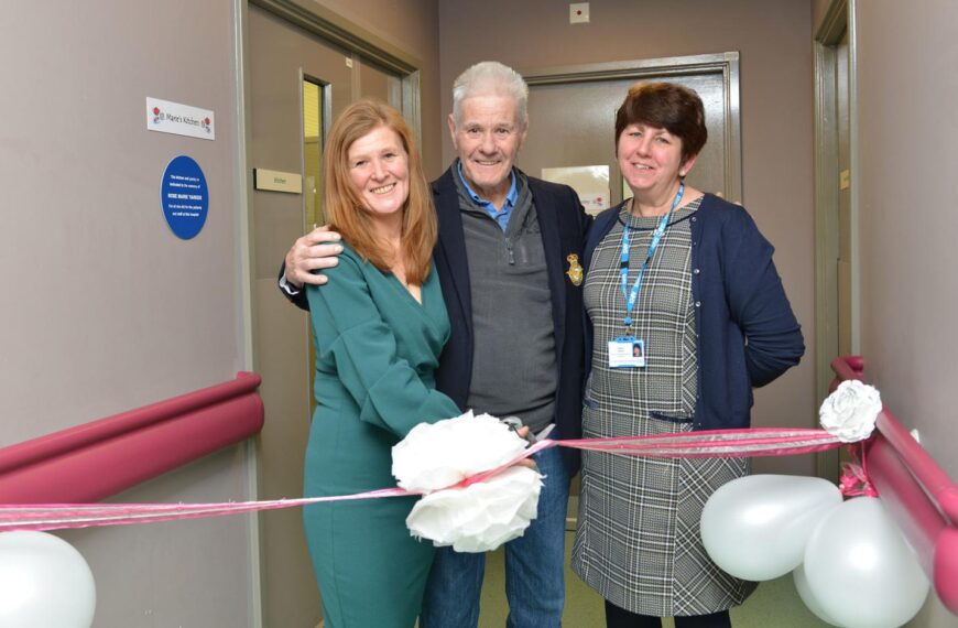 Hospital kitchen named after much-loved…