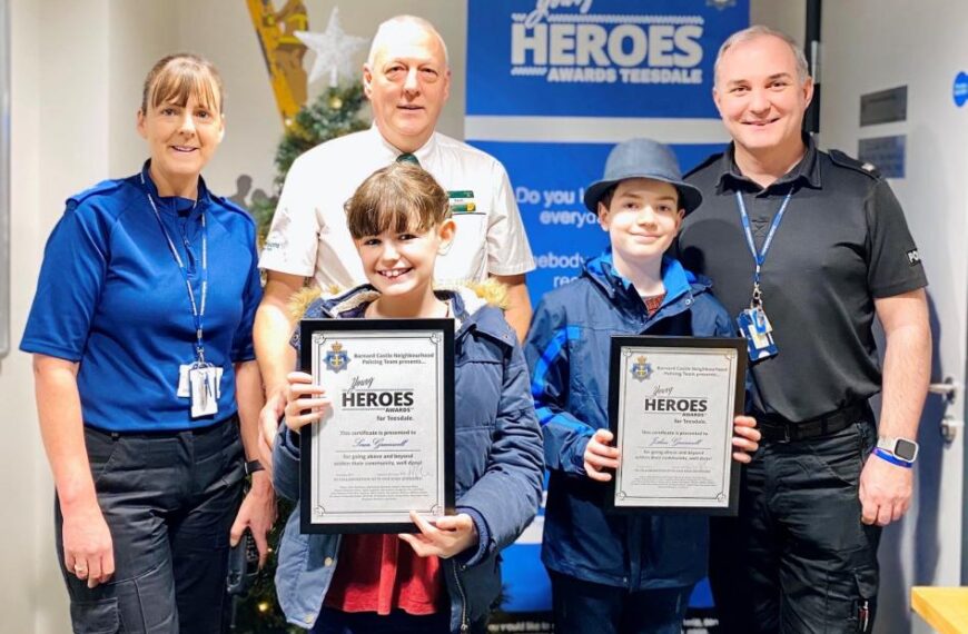 Siblings recognised for selfless service