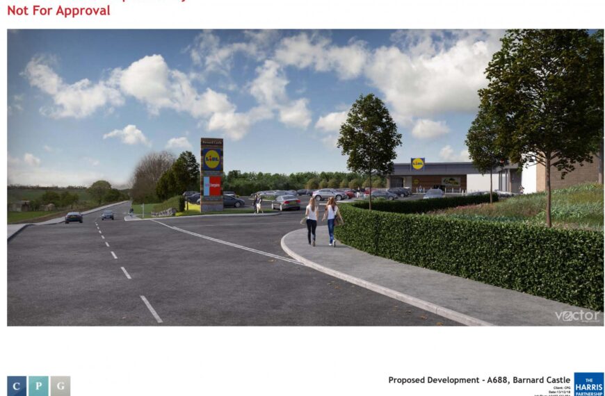 Lidl retail site to open…
