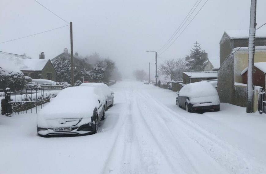 Snow brings dale to a&hellip;