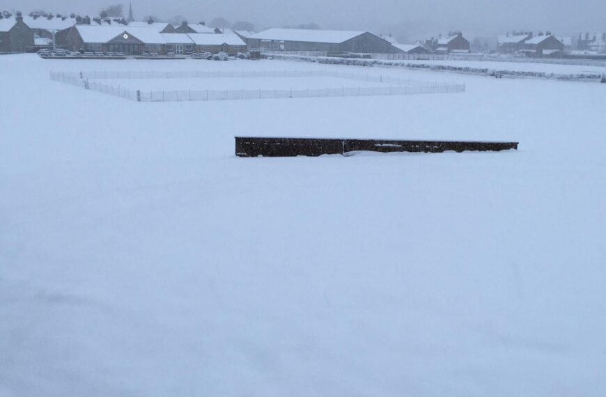 Winter nets begin with one…
