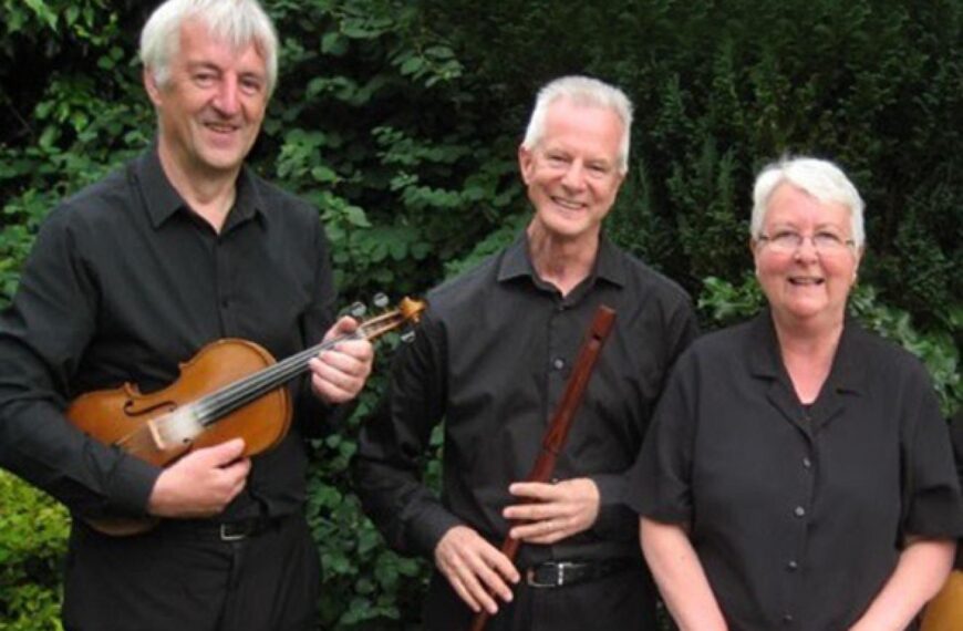 Trio aim to hit right notes in aid of arts centre