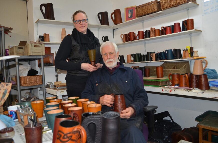 Company’s age-old drinking vessels are toast of Hollywood
