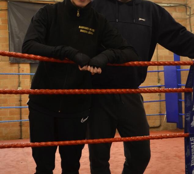 Staindrop boxer to train with…