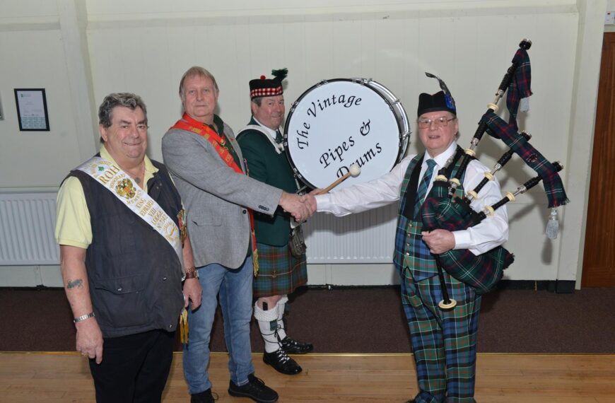 Banging the drum for group