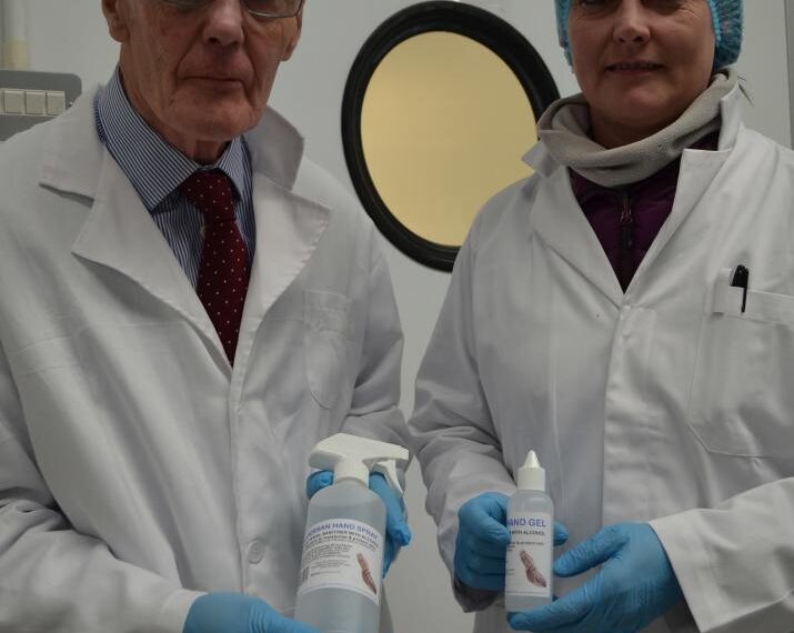 Dale drug firm produces gel…