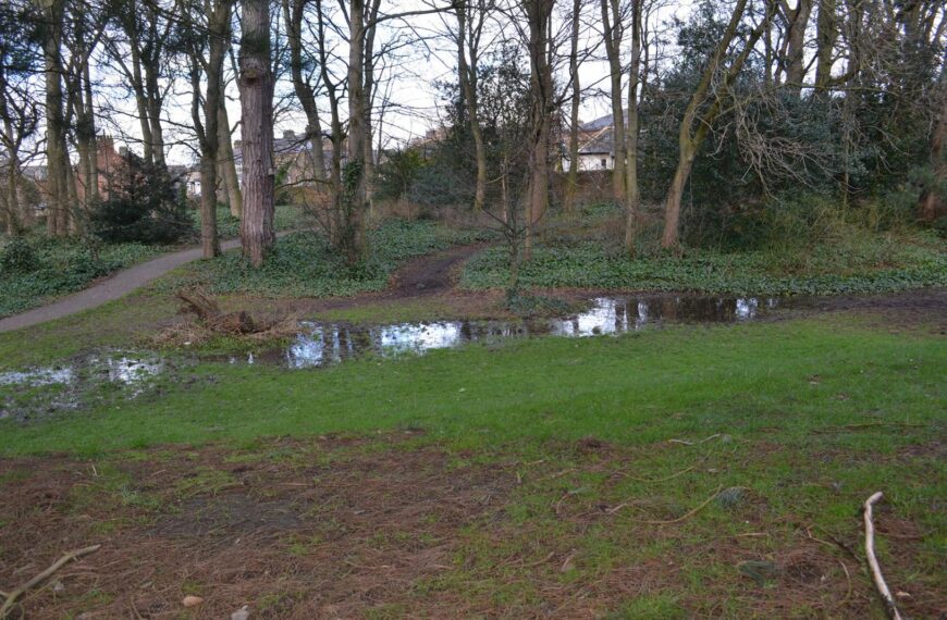 Burst mains not been fixed…