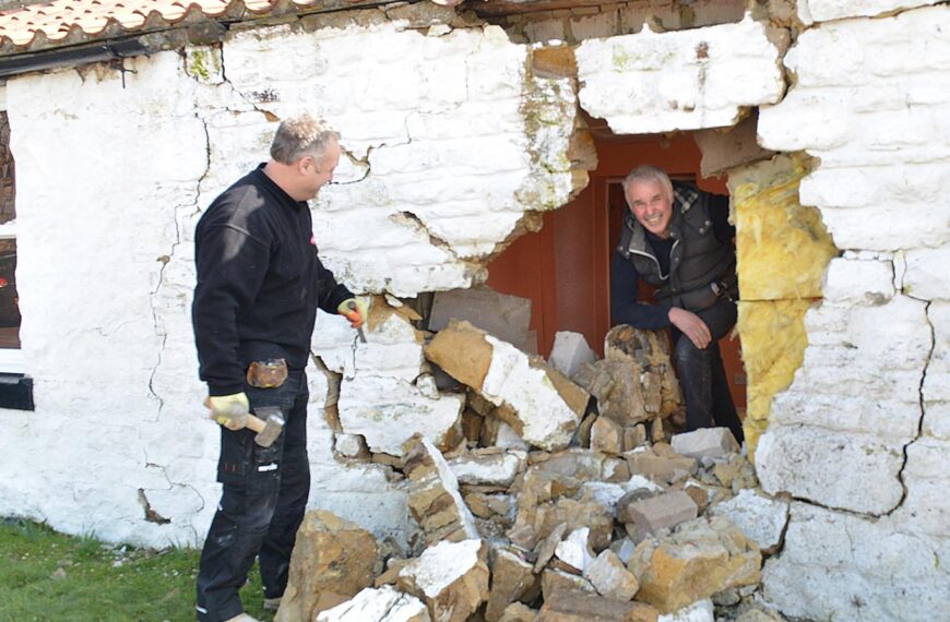 Car smashes into family’s home…