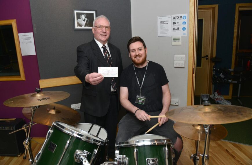 Masons bang the drum for…