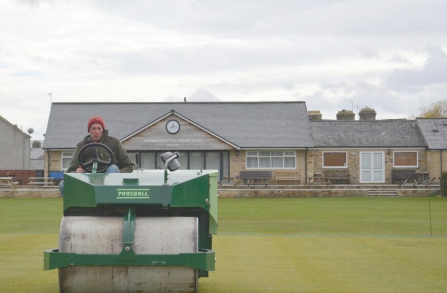 Ready to roll when cricket…