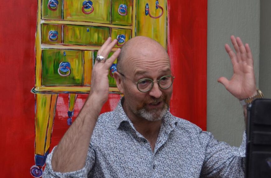 David produces his own online…